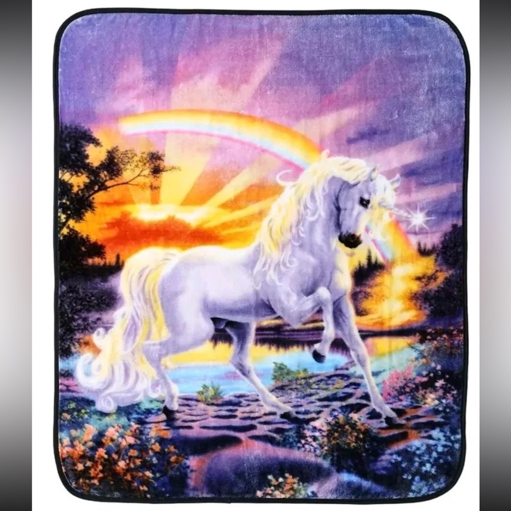 Wild Frontier Unicorn Blanket